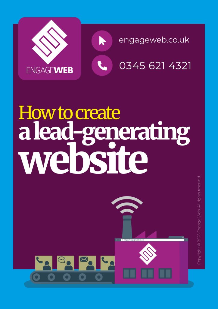 How to create a lead generating website cover