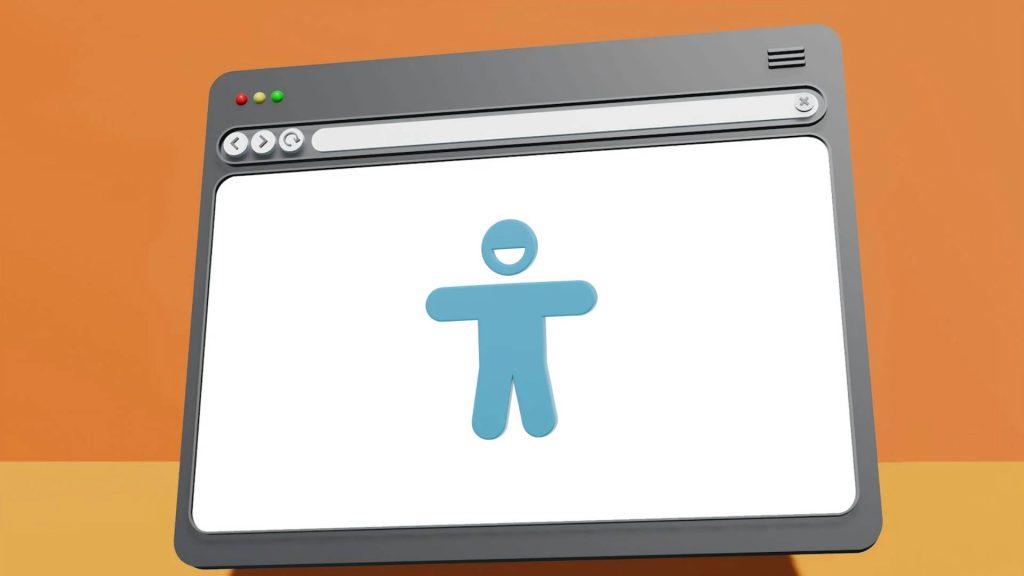 accessible website graphic